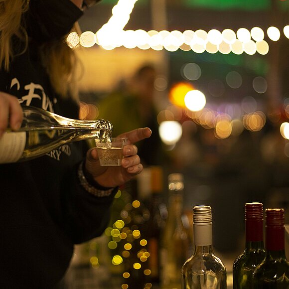 Christmas Village in Philadelphia Enjoy weekday wine and spirits